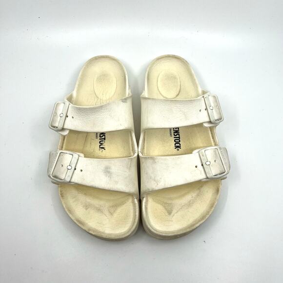 Birkenstock Arizona EVA White Sandals Women's 8 US - Picture 5 of 9